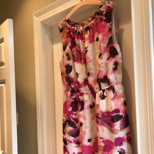 EUC Loft size 10 dress - so pretty